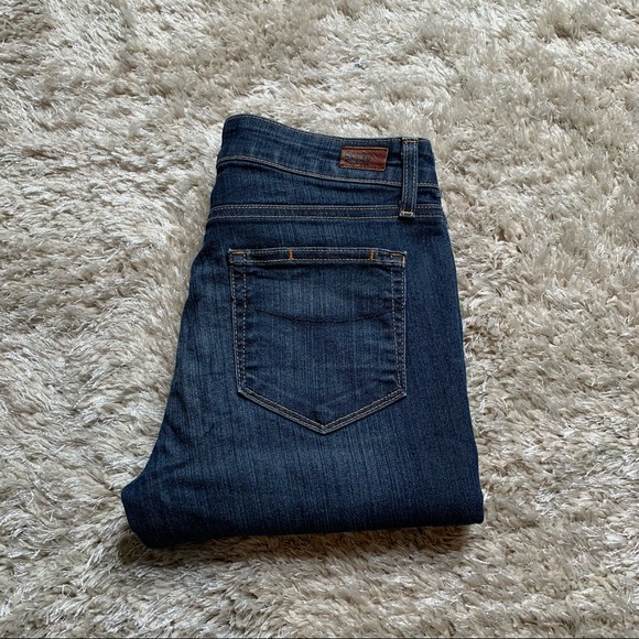 Paige Skyline Straight Stretch Jeans - Picture 3 of 5
